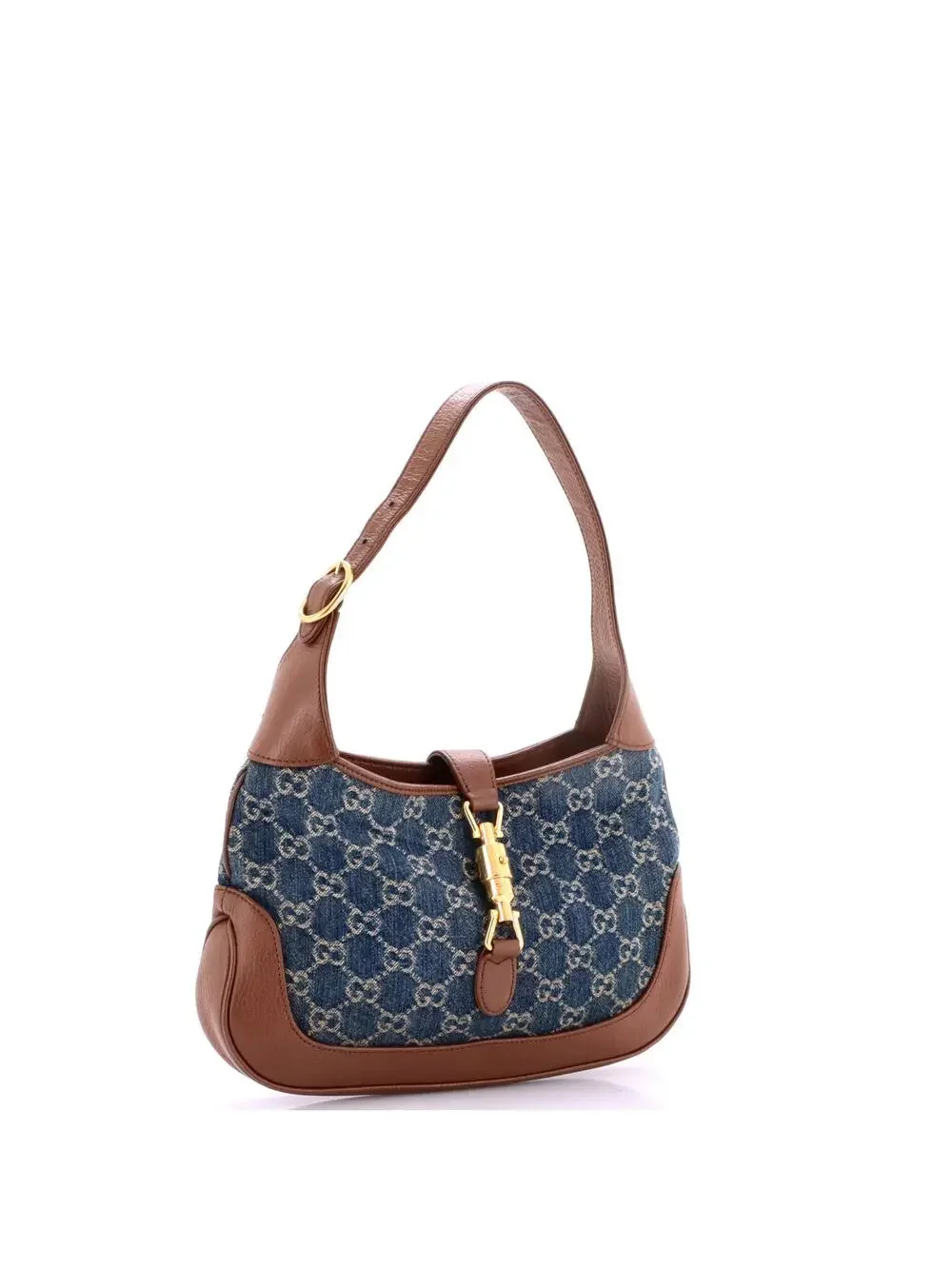 Gucci Jackie Hobo Gg Denim Small #292835G18B